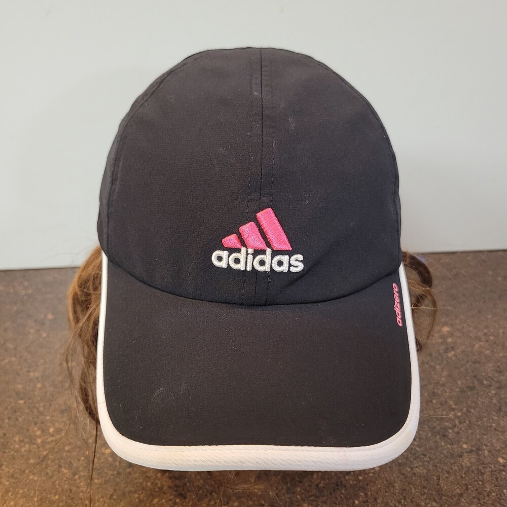 Adidas Adizero Baseball Cap Womens Black Climacool Lightweight Adjustable Hat